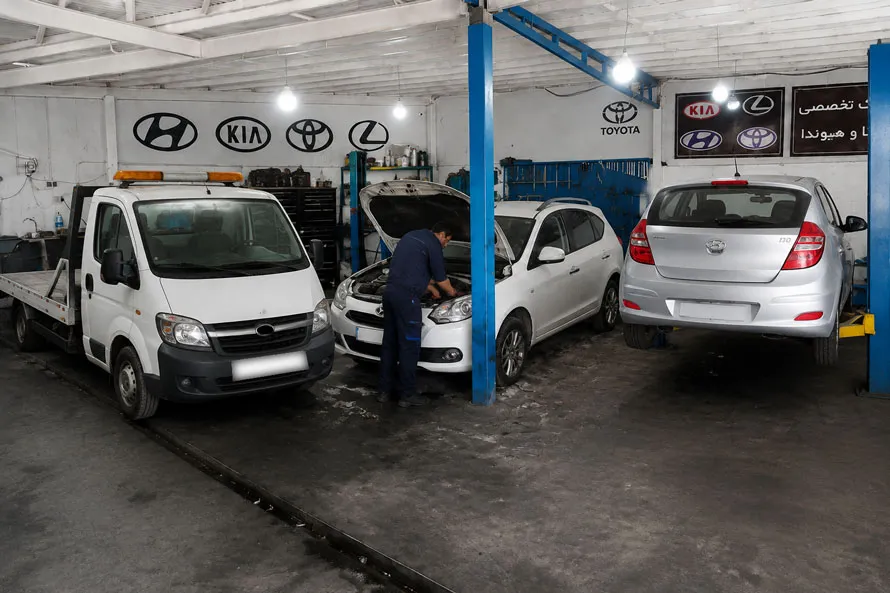 تعمیرگاه هیوندای